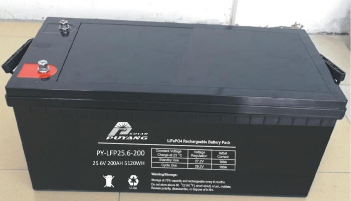 25.6V 200AH LiFePO4 Battery PY-LFP25.6-200
