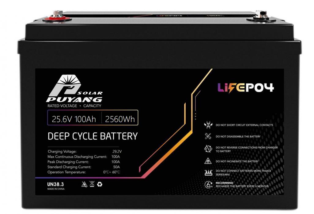 25.6V 100AH LiFePO4 Battery PY-LFP25.6-100