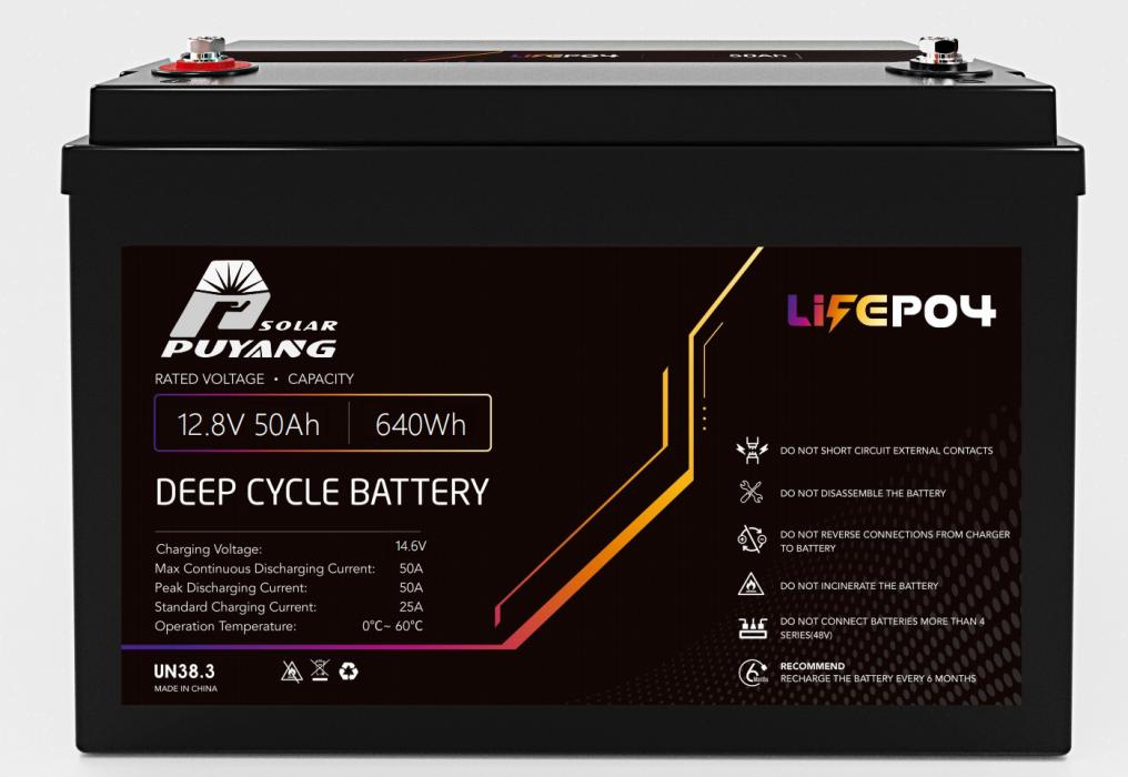 12.8V 50AH LiFePO4 Battery PY-LFP12.8-50